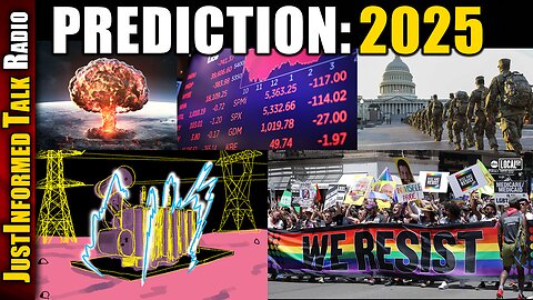 PREDICTING 2025: ANTIFA Terror Attacks, Global Financial Crisis, Race Riots, And More!