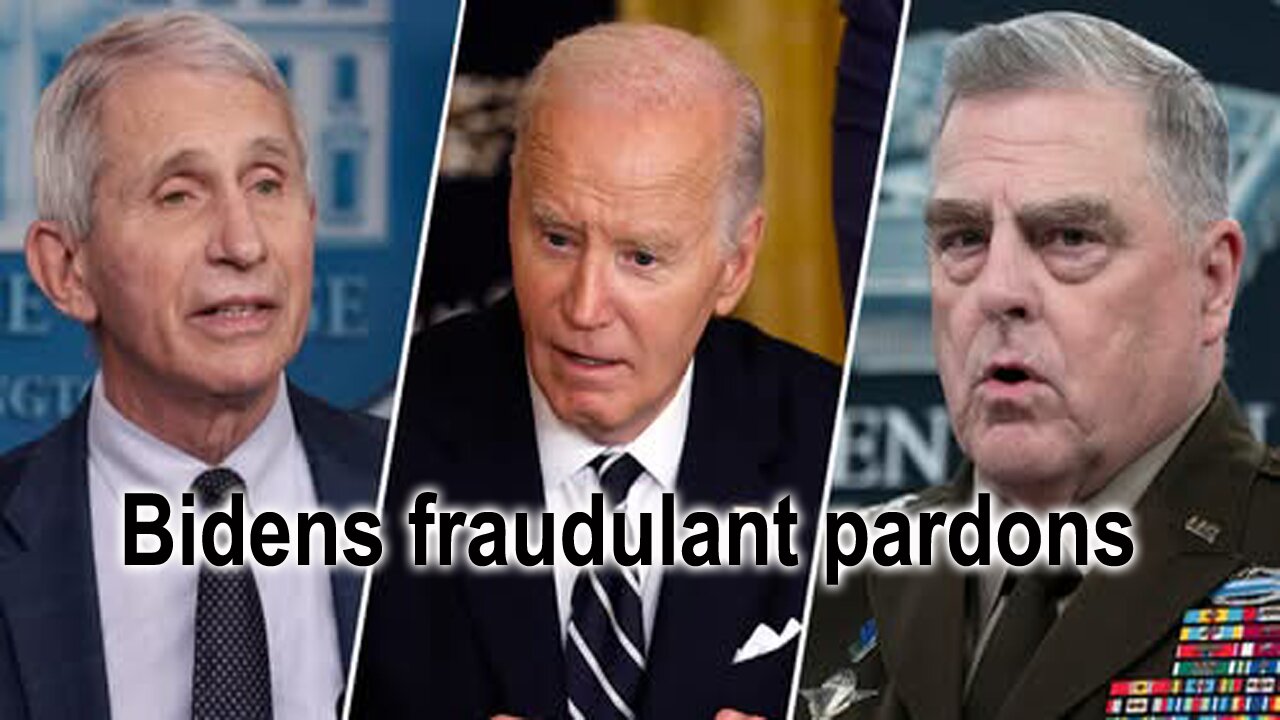 Bidens fraudulant pardons