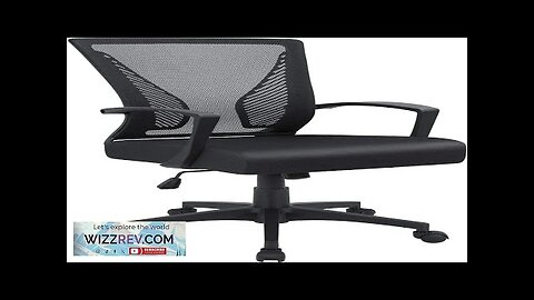 Office Chair Mid Back Swivel Lumbar Support Desk Chair Computer Ergonomic Mesh Review