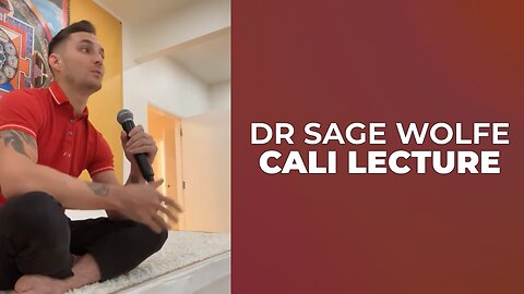 DR. SAGE WOLFE LECTURE IN LA CALIFORNIA WOLFE NON-SURGICAL