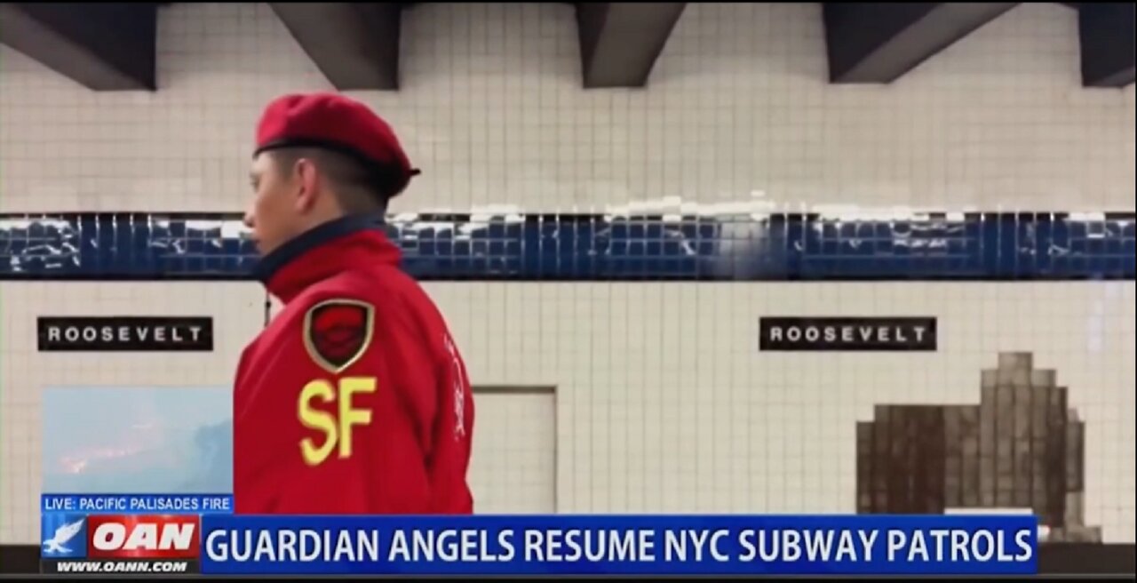 GUARDIAN ANGELS RESUME NYC SUBWAY PATROLS