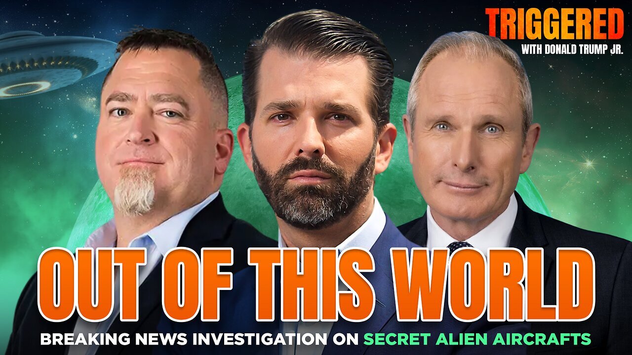 Donald Trump Jr. w/ Ross Coulthart & Lue Elizondo: Out of this World! Breaking News ...