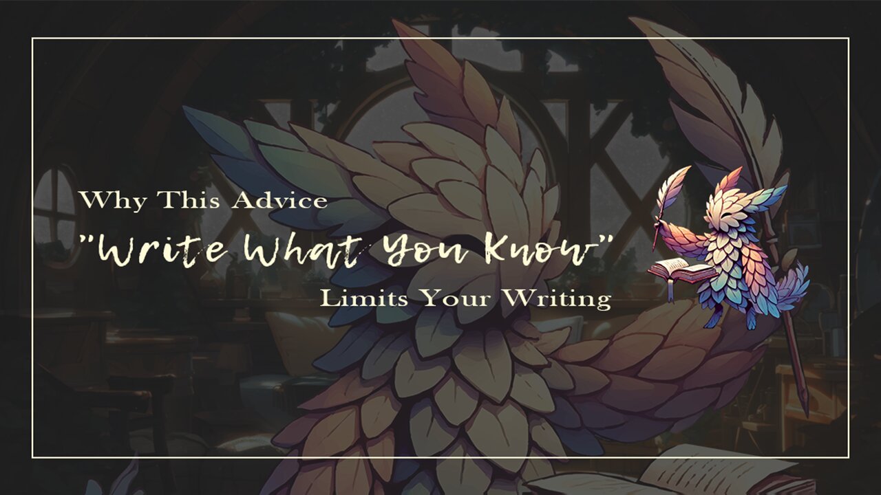 "Write What You Know": Why This Advice Limits Your Writing