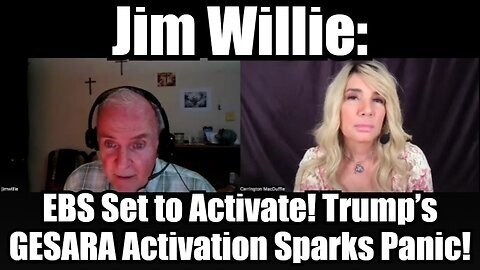 Dr. Jim Willie - EBS Set to Activate! Trump’s GESARA Activation Sparks Panic!