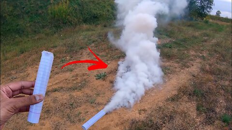 DIY Smoke Bomb with Matchsticks: Easy & Fun Homemade Tutorial"