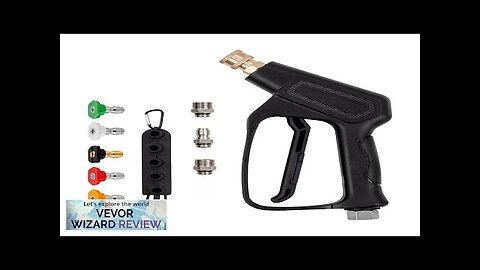 VEVOR Short Pressure Washer Gun 4000 PSI High Power Washer Spay Gun Review