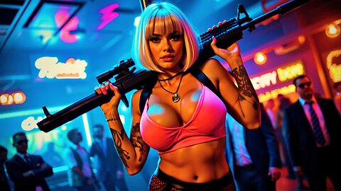 Atomic Blonde loses her mind 😂💥💋