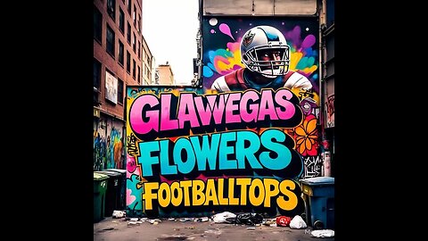 Glasvegas in Aberdeen September 2018 FLOWERS AND FOOTBALL TOPS
