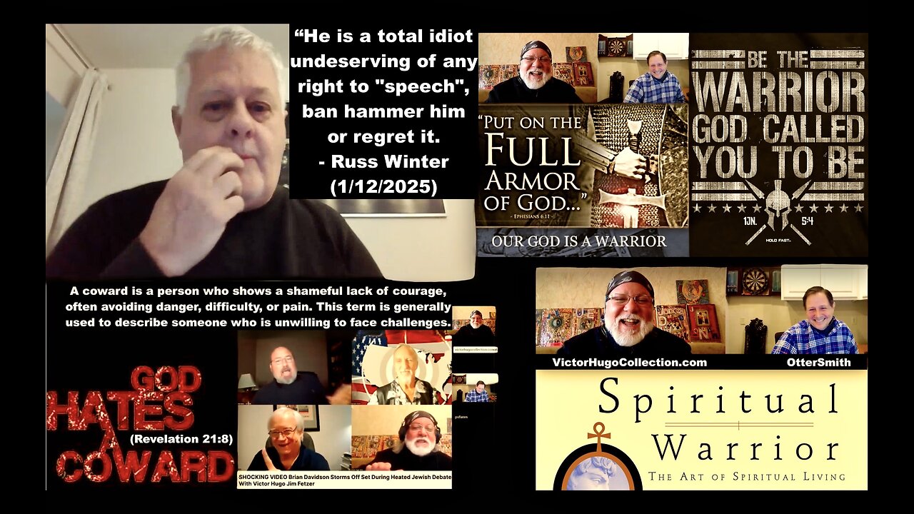 Brian Davidson Tantrum On Jim Fetzer Show Exposes Russell Winter Hypocrisy Opens Censorship Debate