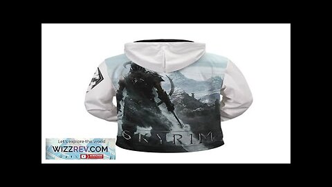 The Elder Scrolls Skyrim Mighty Dragonborn Zip Up Hoodie Review