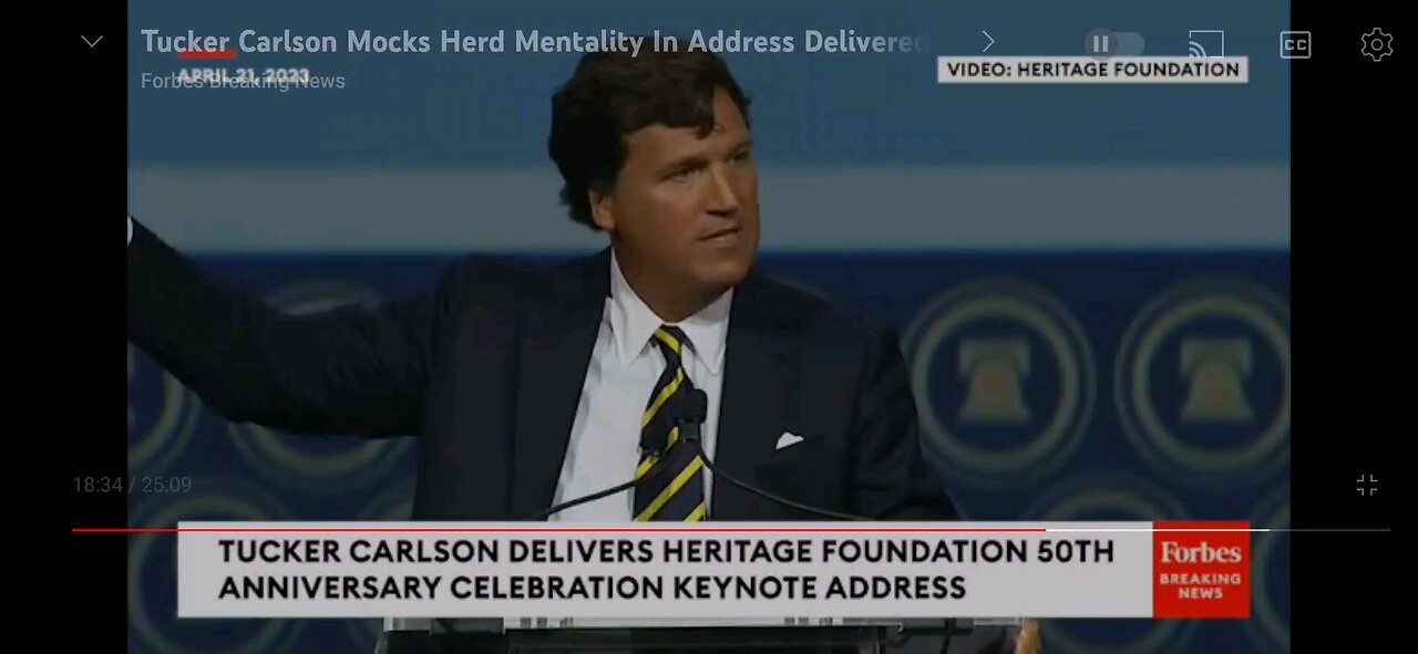 Tucker Carlson explains stuff succinctly