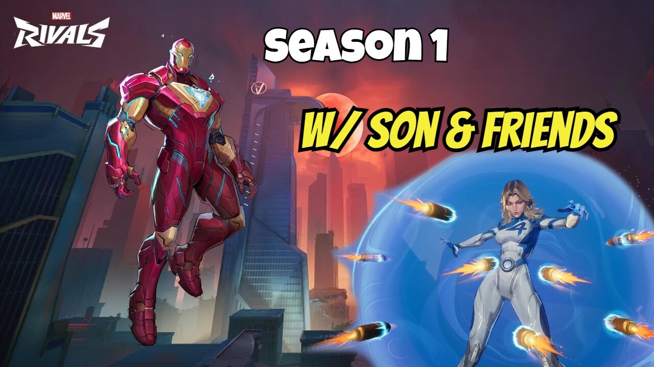 We Dive into MARVEL Rivals Season 1 with My Son!