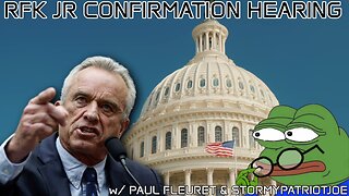 RFK JR Confirmation Hearing - Jan 29th, 9:45am