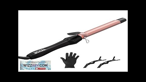 VEVOR 1-Inch Curling Iron Ceramic Hair Curling Wand for All Hair Types Review