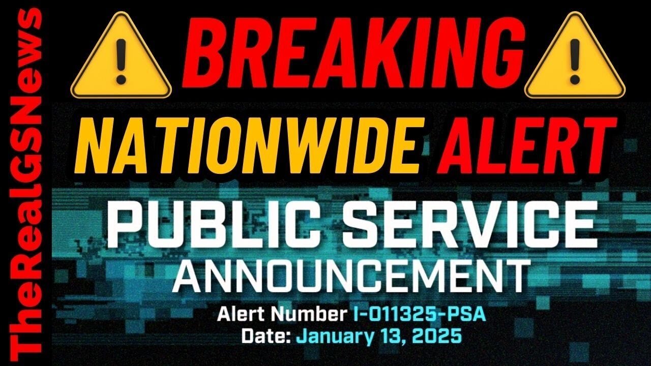 ⚠️ EMERGENCY ALERT!! FBI and DHS issues URGENT WARNING to AMERICAN PEOPLE! - MAJOR EVENTS COMING