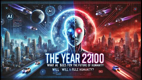 The Year 2100: What AI Sees for the Future of Humanity" #SmartCities #Dystopia #Utopia #SciFiFuture"