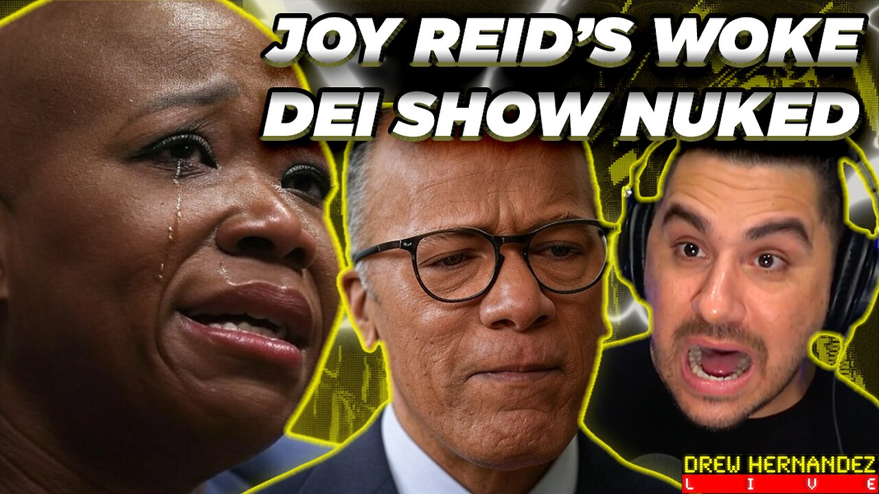 JOY REID'S DEI SHOW GETS DROPPED BY MSNBC AFTER TERRIBLE RATINGS