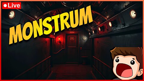 👻 How Scary Can Monstrum Get? First-Time Live Freakout!