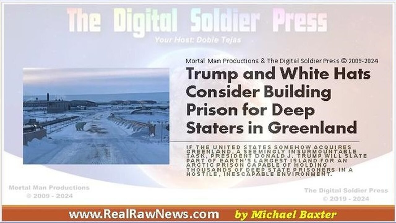 Trump & White Hats Consider Building Prison for Deep Staters in Greenland