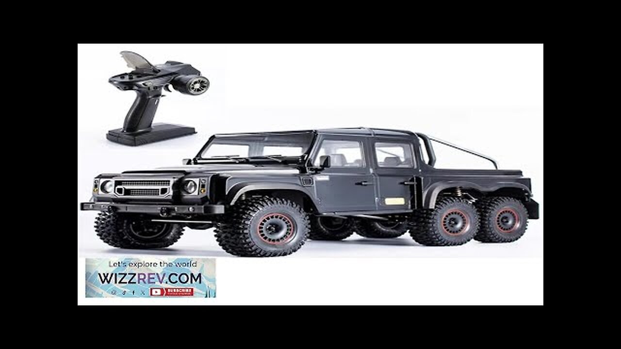 YIKONG YK6101 1/10 2.4G 6WD RC Car Rock Crawler Monster Off-Road Pickup Review