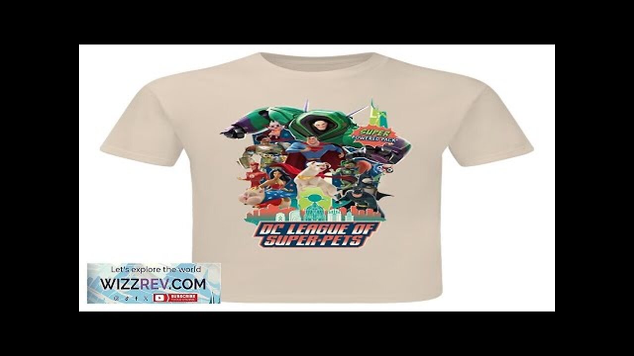 DC League Of Super Pets: Children's T-Shirt: Meet The League Review