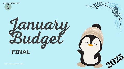 Final January Budget |So Much Spending | 2025