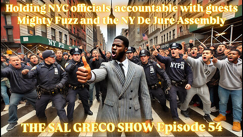 Holding NYC officials accountable with guests Mighty Fuzz and the NY De Jure Assembly. | Ep. 54