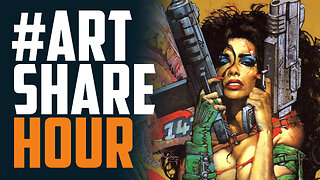 ART SHARE Hour #53 - Drawtism, Inks, Comic Art, Colours, Sci-fi & Fantasy Art