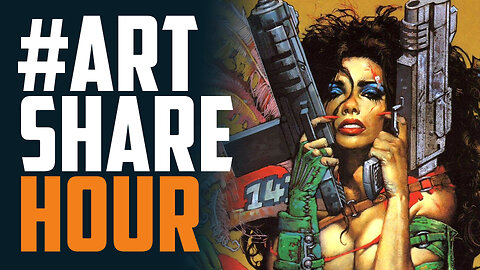 ART SHARE Hour #53 - Drawtism, Inks, Comic Art, Colours, Sci-fi & Fantasy Art