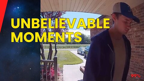 15 Unbelievable Moments Caught on Doorbell Camera: Shocking Encounters and Jaw-Dropping Footage