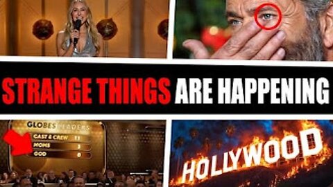 CHILLING WARNINGS THAT NO ONE IS MENTIONING | HOLLYWOOD | LA FIRES | GOLDEN GLOBES & MEL GIBSON