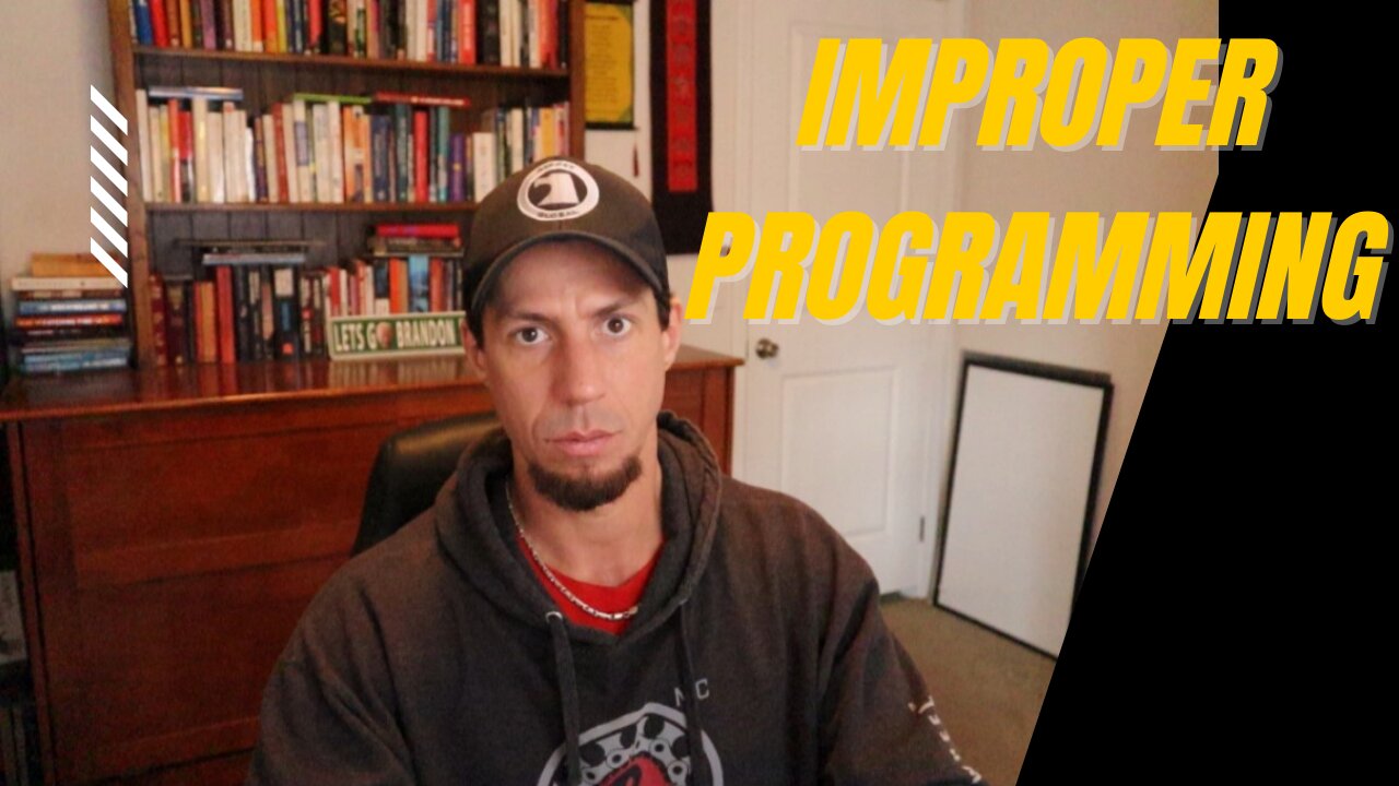 Your IMPROPER PROGRAMMING is sabotaging you!