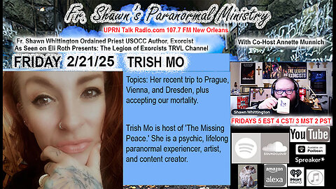 "TRISH MO", Host 'The Missing Peace'!