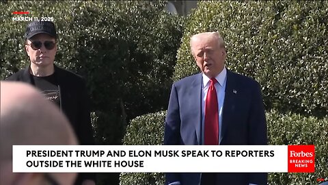 BREAKING NEWS: Trump, Elon Musk Speak To Reporters As POTUS Decides Which Tesla To Buy