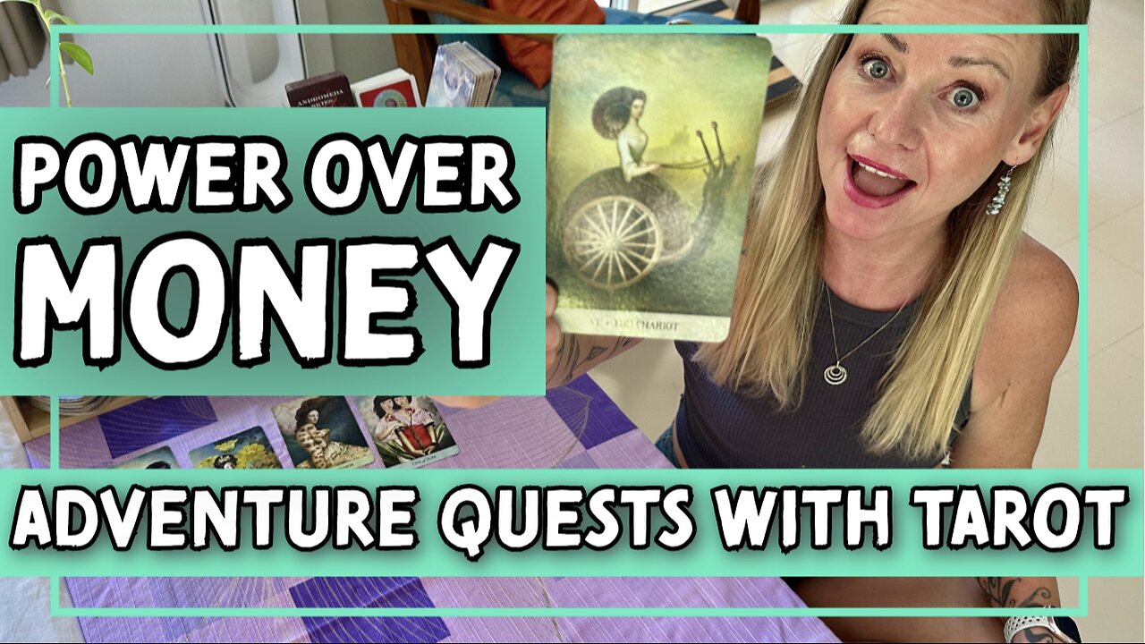Adventure Quests with Tarot: Own Your Financial Power with The Chariot