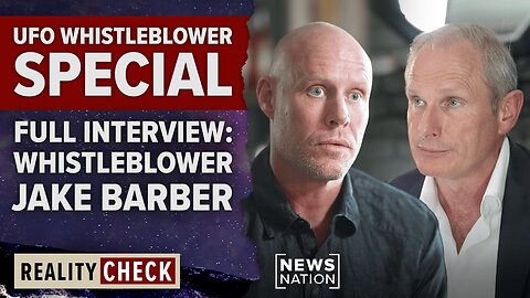 UFO Whistleblower, Jake Barber is READY to Testify Under Oath to Congress! | NewsNation's "Reality Check" with Ross Coulthart