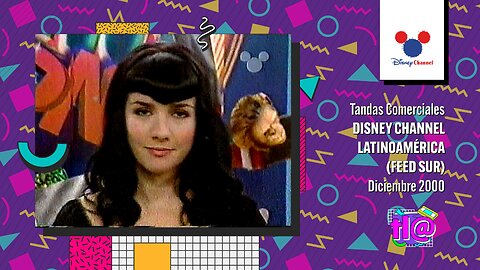 Tandas Comerciales Disney Channel Latinoamérica Feed Sur (Diciembre 2000)