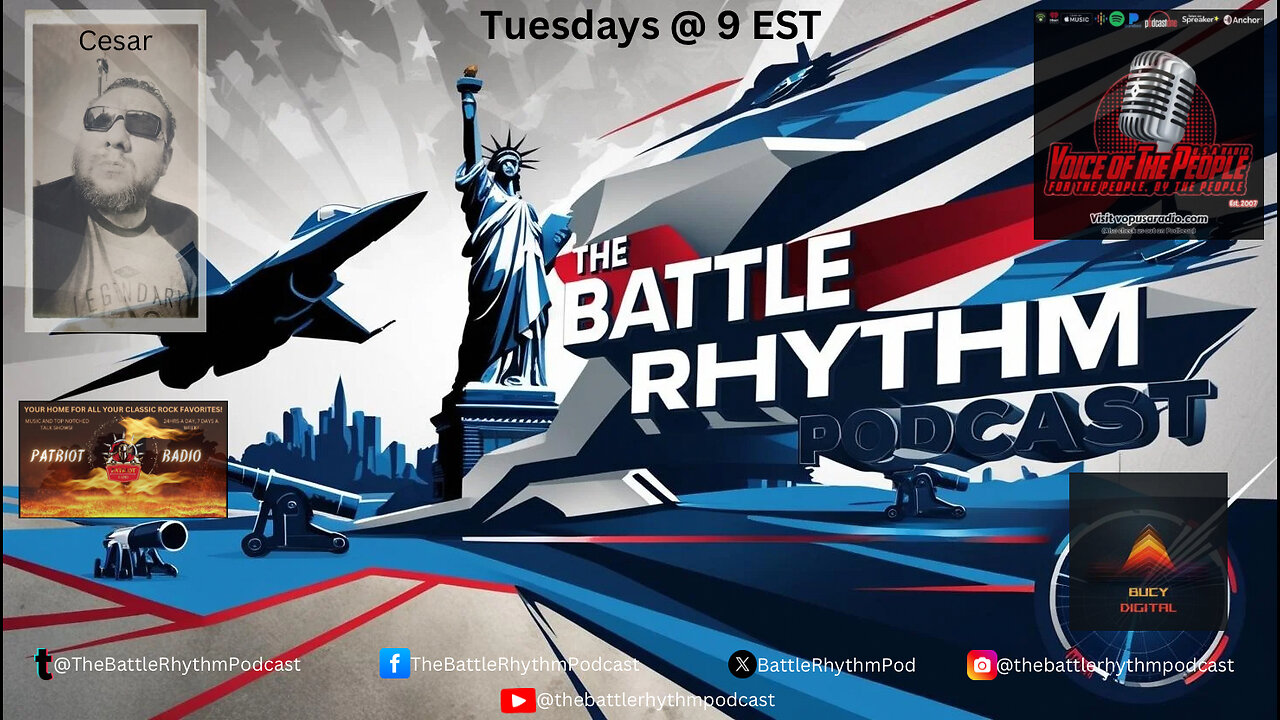 The BATTLE RYTHM PODCAST! LIVE W/ Cesar