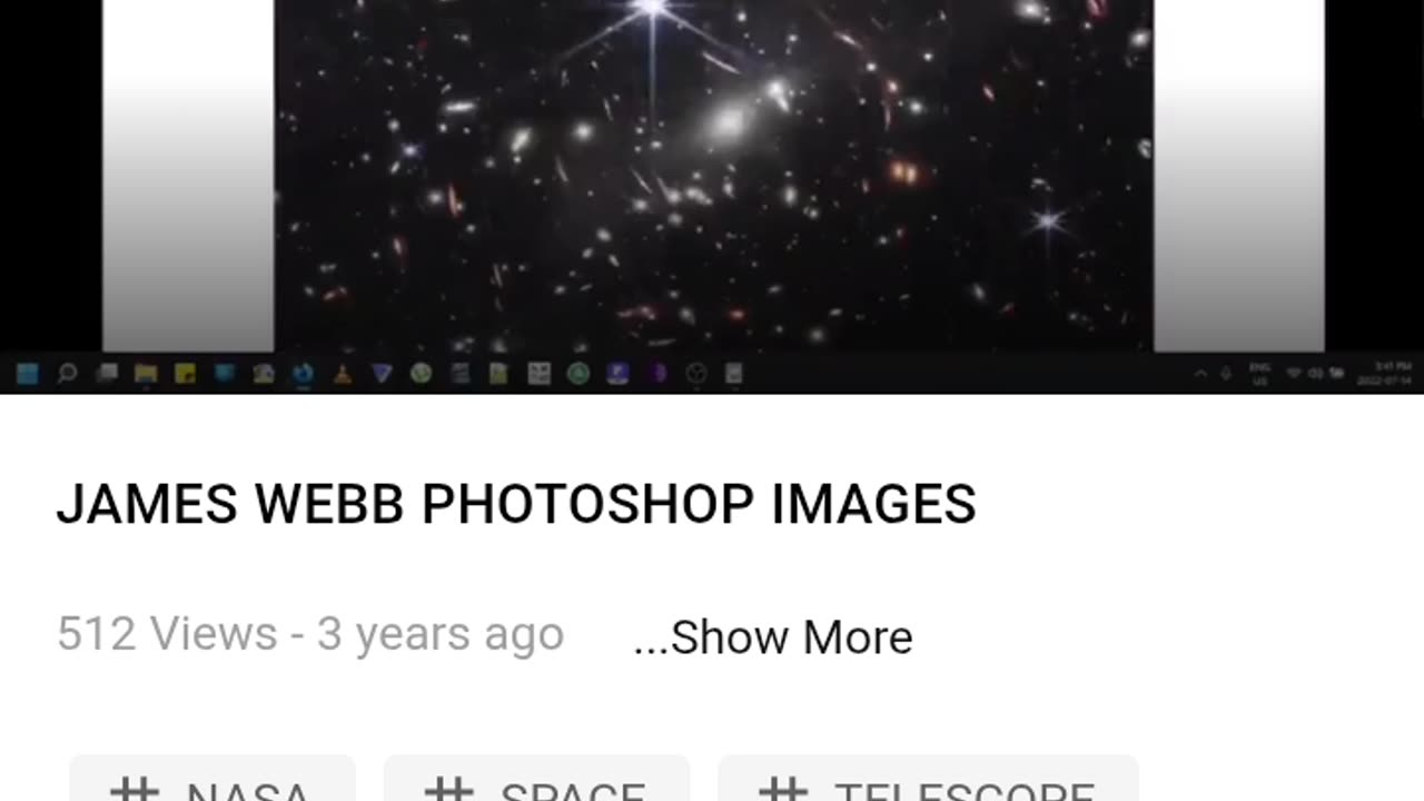 NASA constantly getting caught with Photoshop.