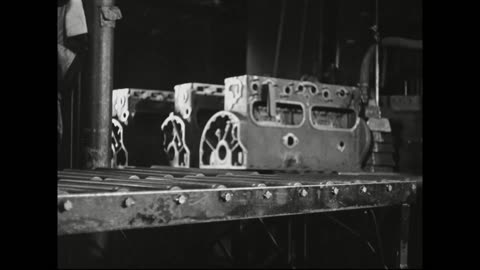Library Stock Shot #673 (Original 1900s Black & White Film)