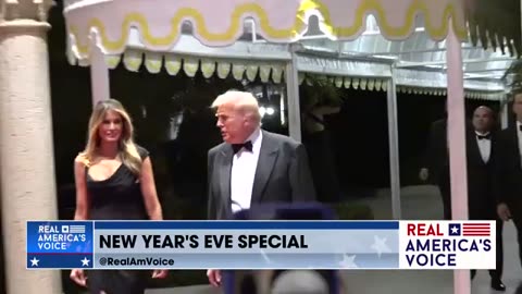 PRESIDENT TRUMP NEW YEAR'S EVE AT MAR -A- LAGO