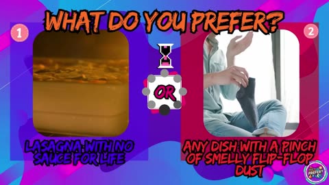 What do you prefer? Lasagna with no sauce for life?