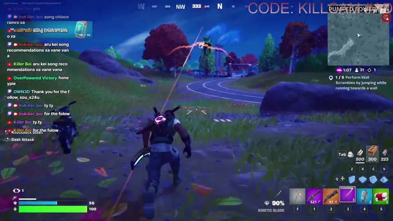 Fortnite Kinetic Blade is OP!!!