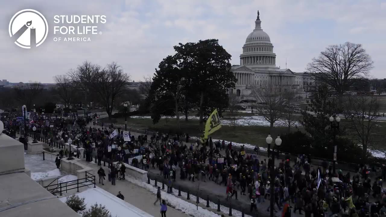 The National Pro-lIfe March 2025 - Timelapse