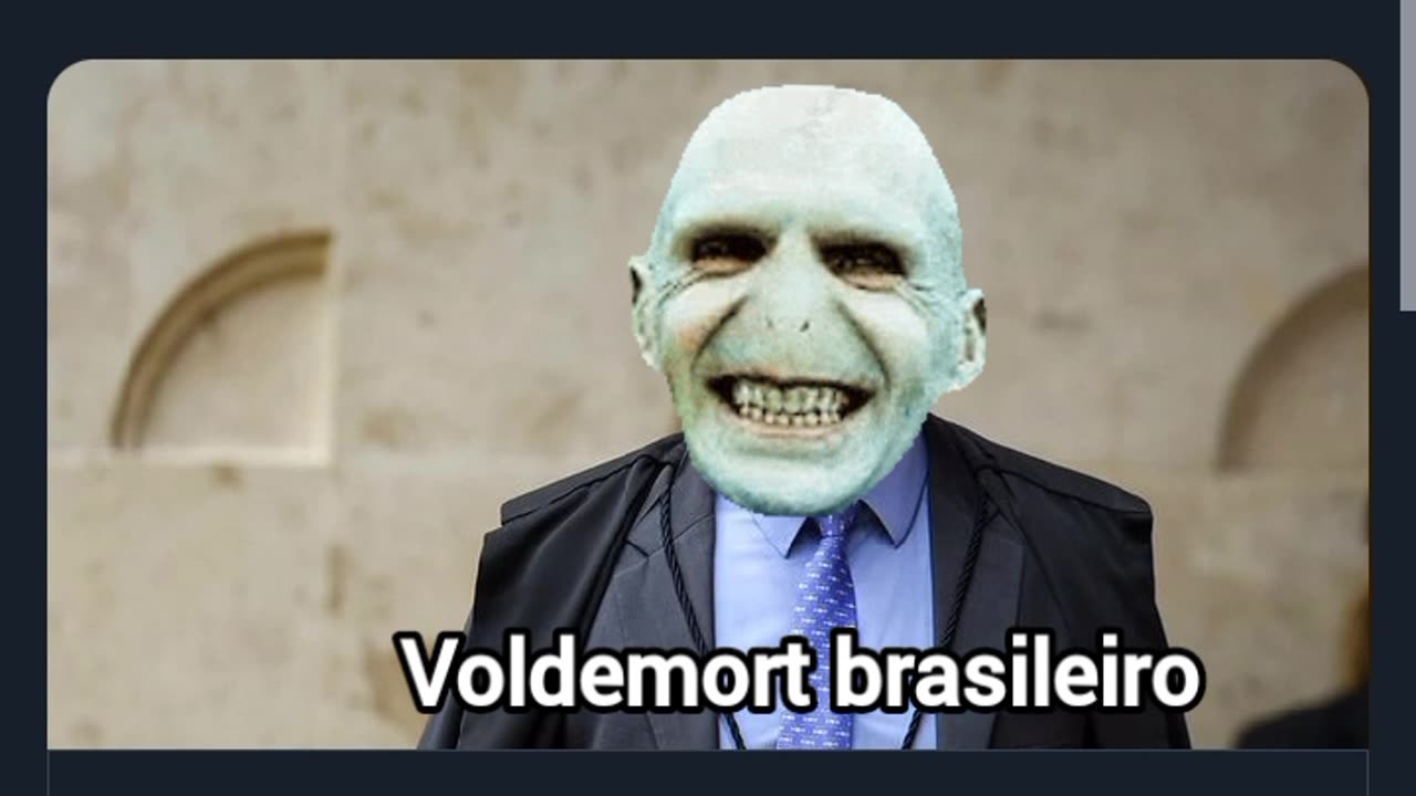 ALEXANDRE NAZISTA DE MORAES O 'Voldemort brasileiro'