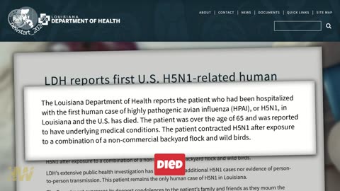 H5N1 Hysteria: Exploiting a Death to Push Vaccines and Fear