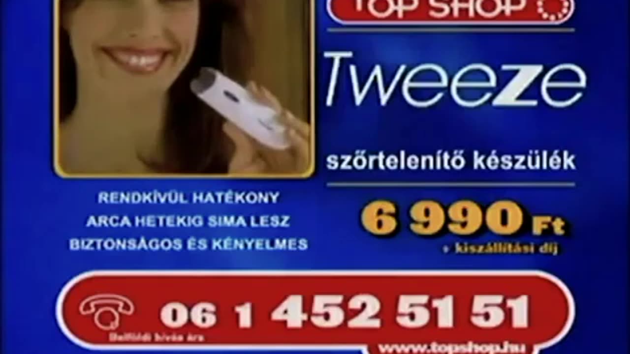 Tweeze szőrtelenítő készülék (2008)