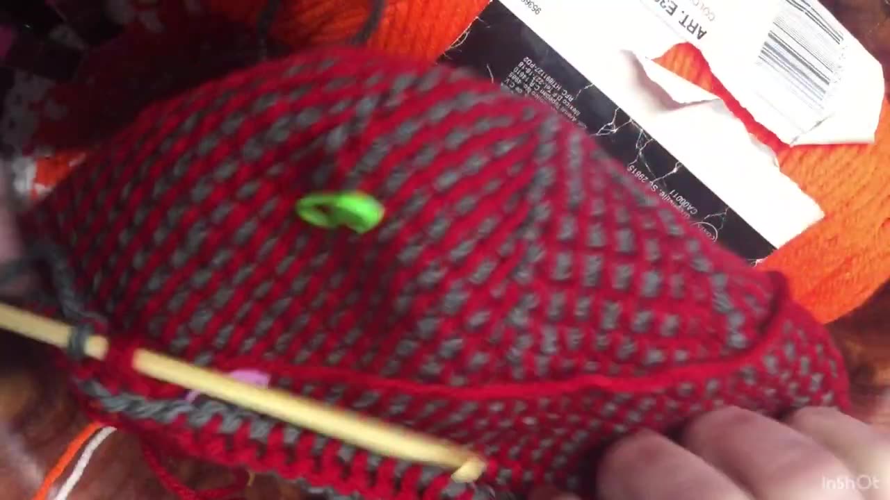 10 Minutes of Tunisian Crochet ~~No Talk Just Relaxing Music