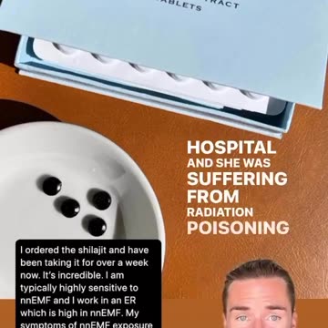 Shilajit and Radio Wave sickness🌞