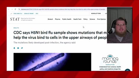 H5N1 Bird Flu Evolves to Attach to Human Cells